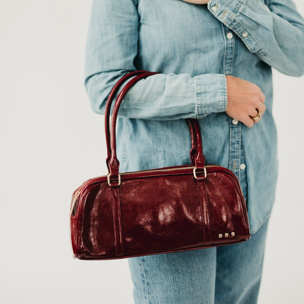 Arlys Barrel Shoulder Bag - MELISSA JEAN