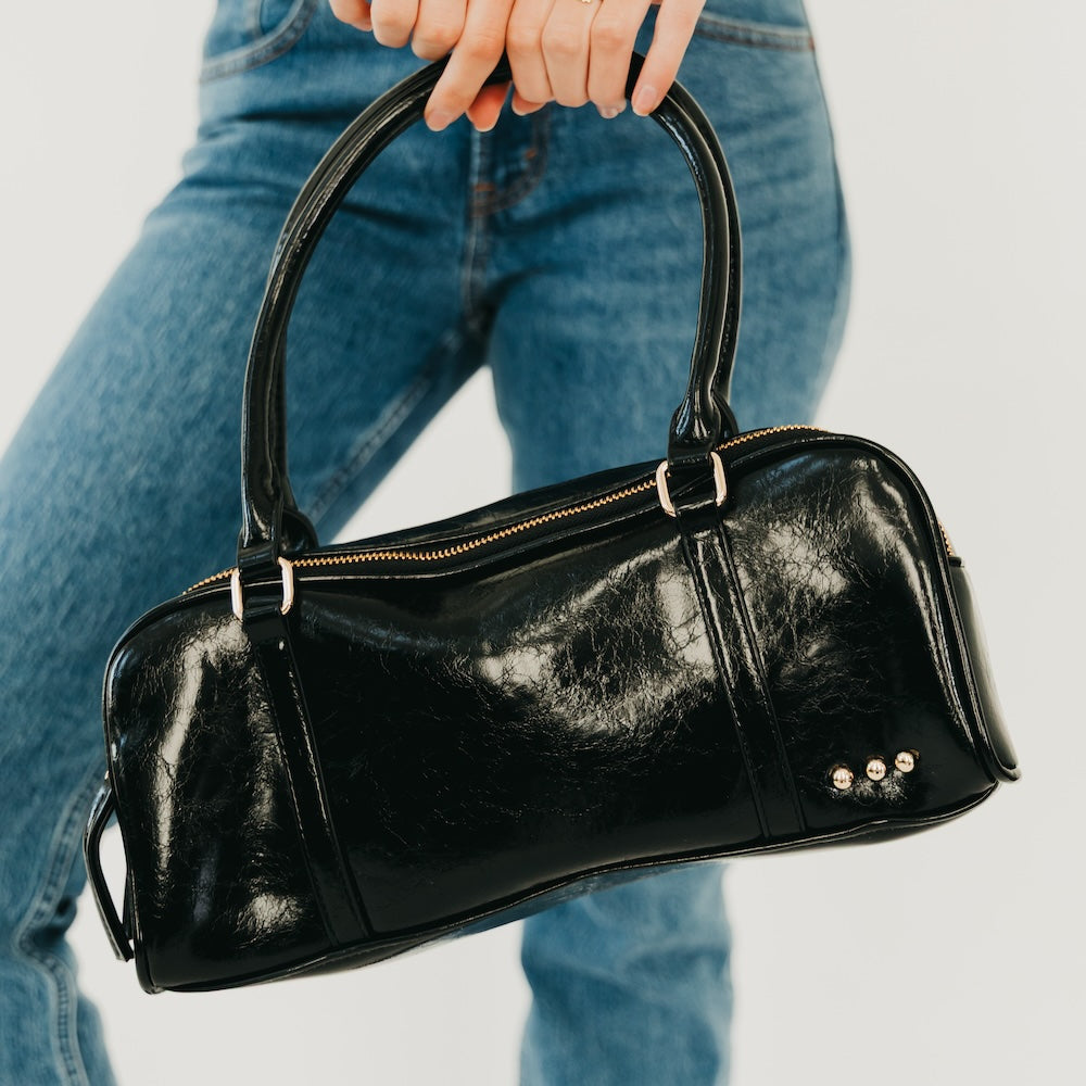Arlys Barrel Shoulder Bag - MELISSA JEAN