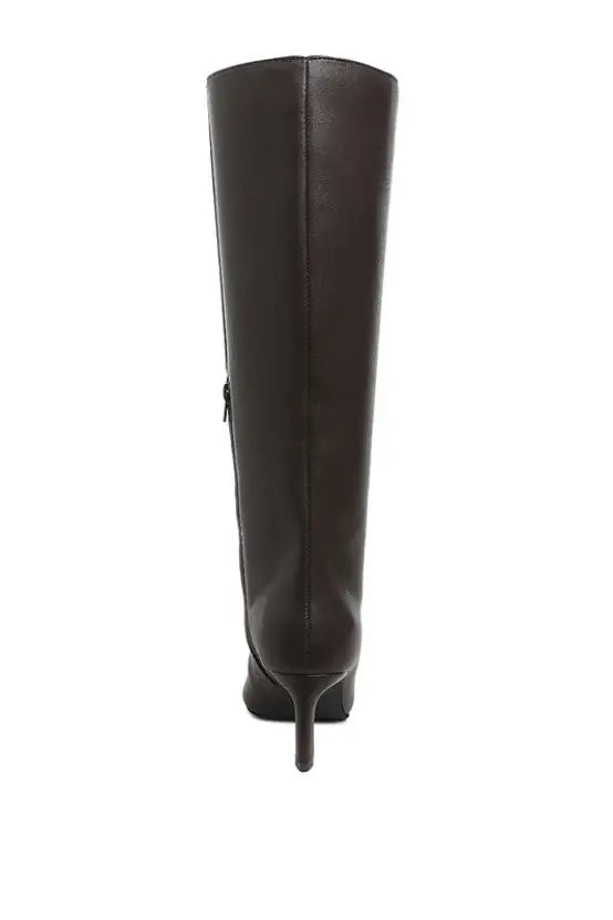 Syringa Kitten Heel Long Boots