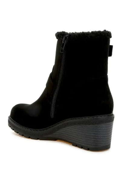 Dakota Faux Fur Harness Boots *Also in Black - Shoes