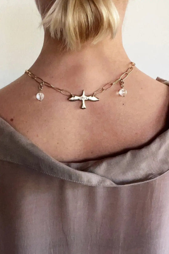 I Am Bird Long Chain Necklace - Long chain