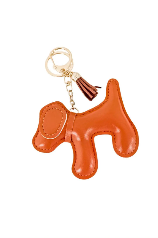 Labrador Puppy Bag Charm - Brown - Bag Accessories
