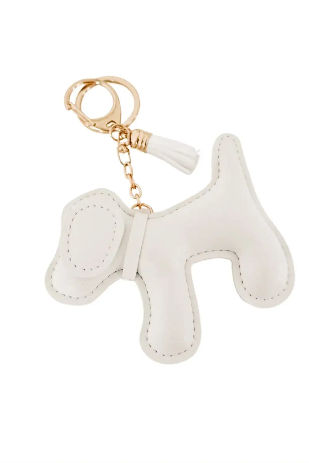 Labrador Puppy Bag Charm - White - Bag Accessories
