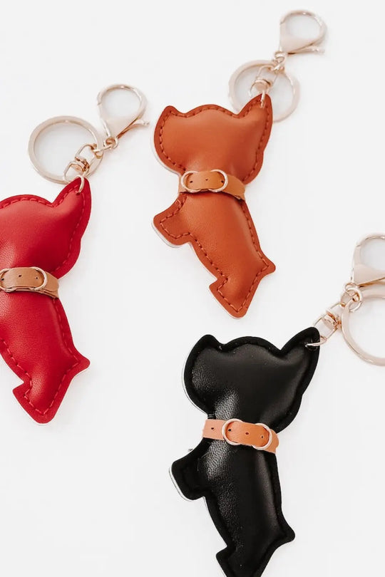 Scottie Puppy Bag Charm - Black - Charms