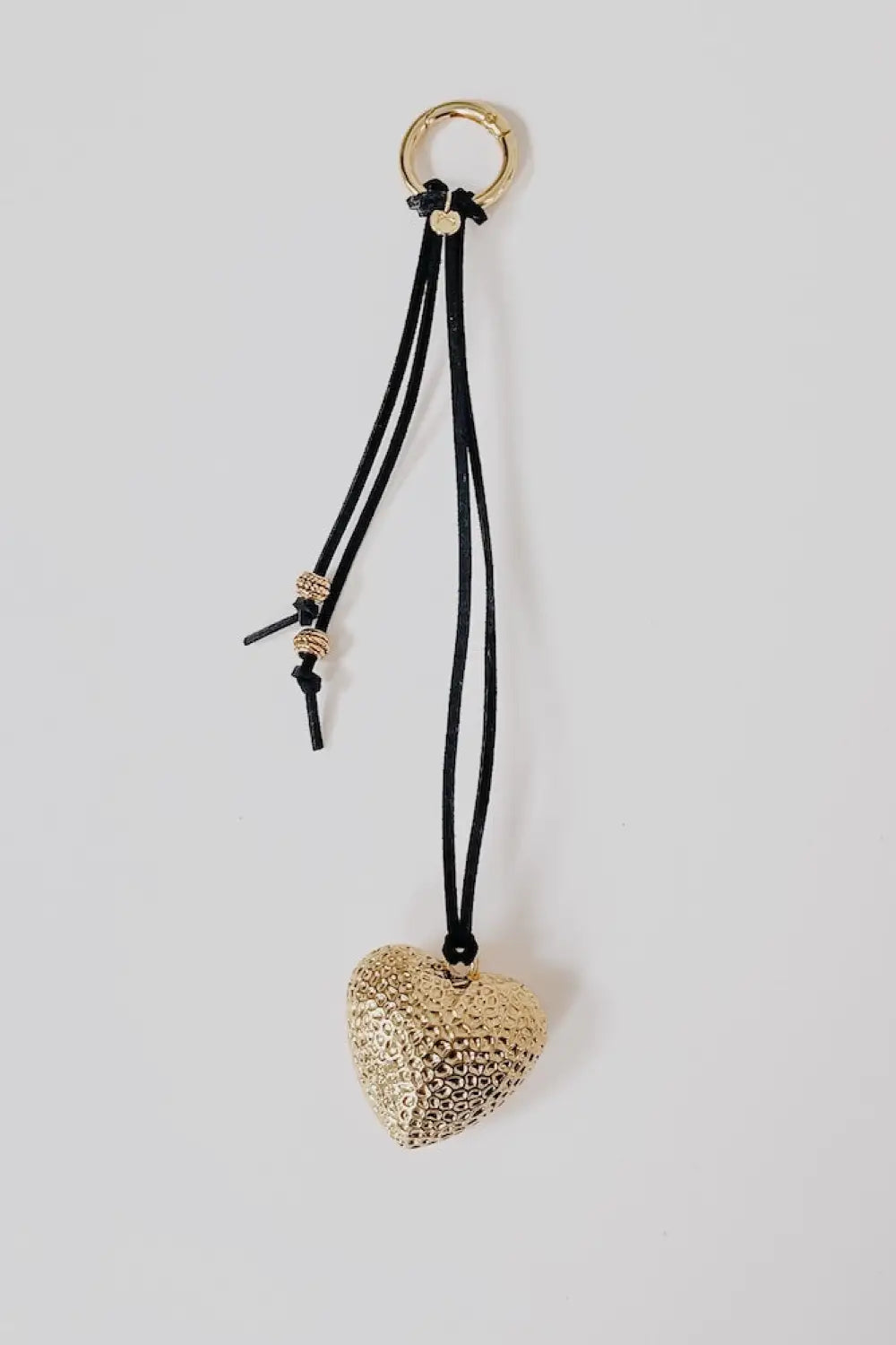 With Love Bag Charms - Gold Heart - Charms