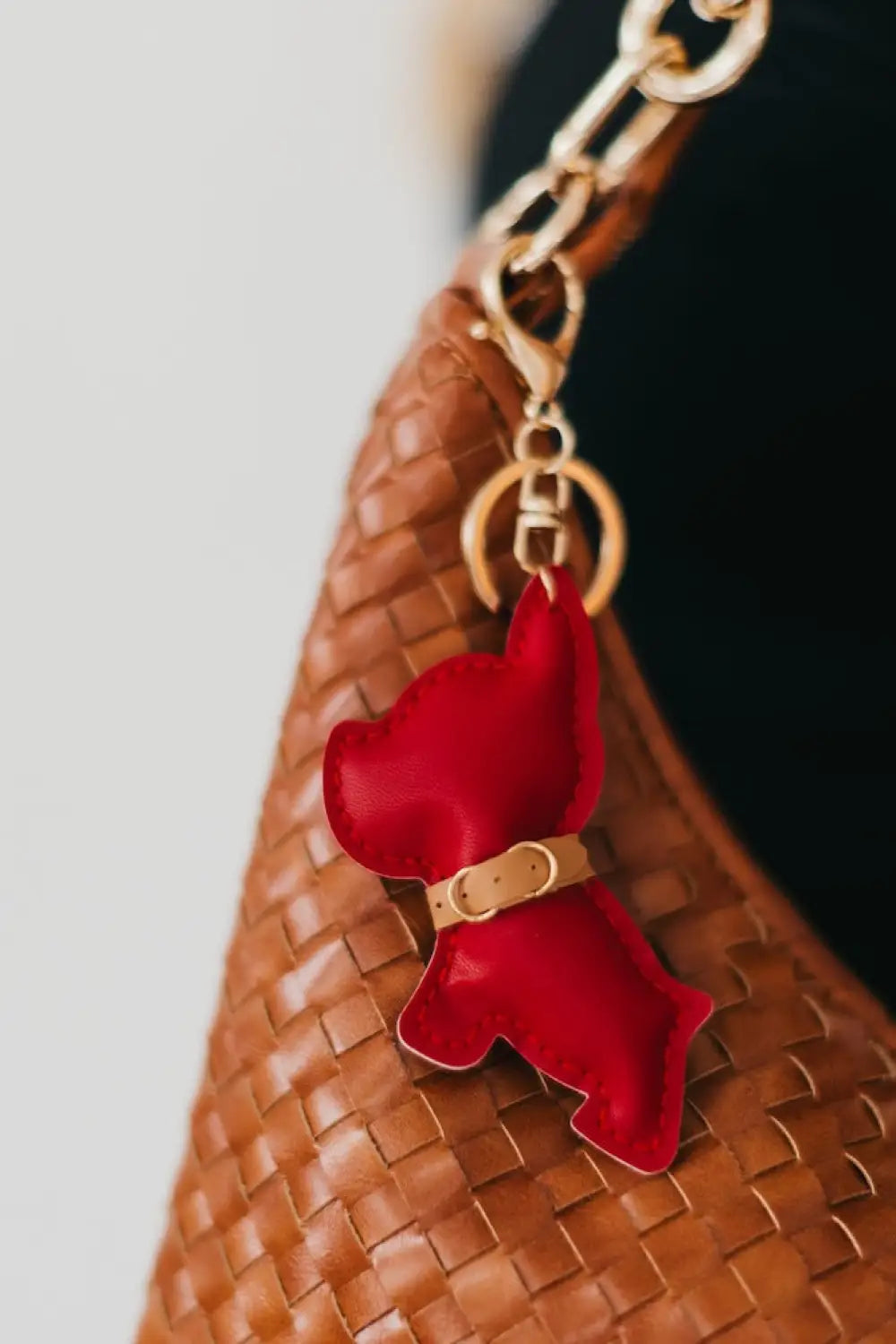 Scottie Puppy Bag Charm - Red - Charms