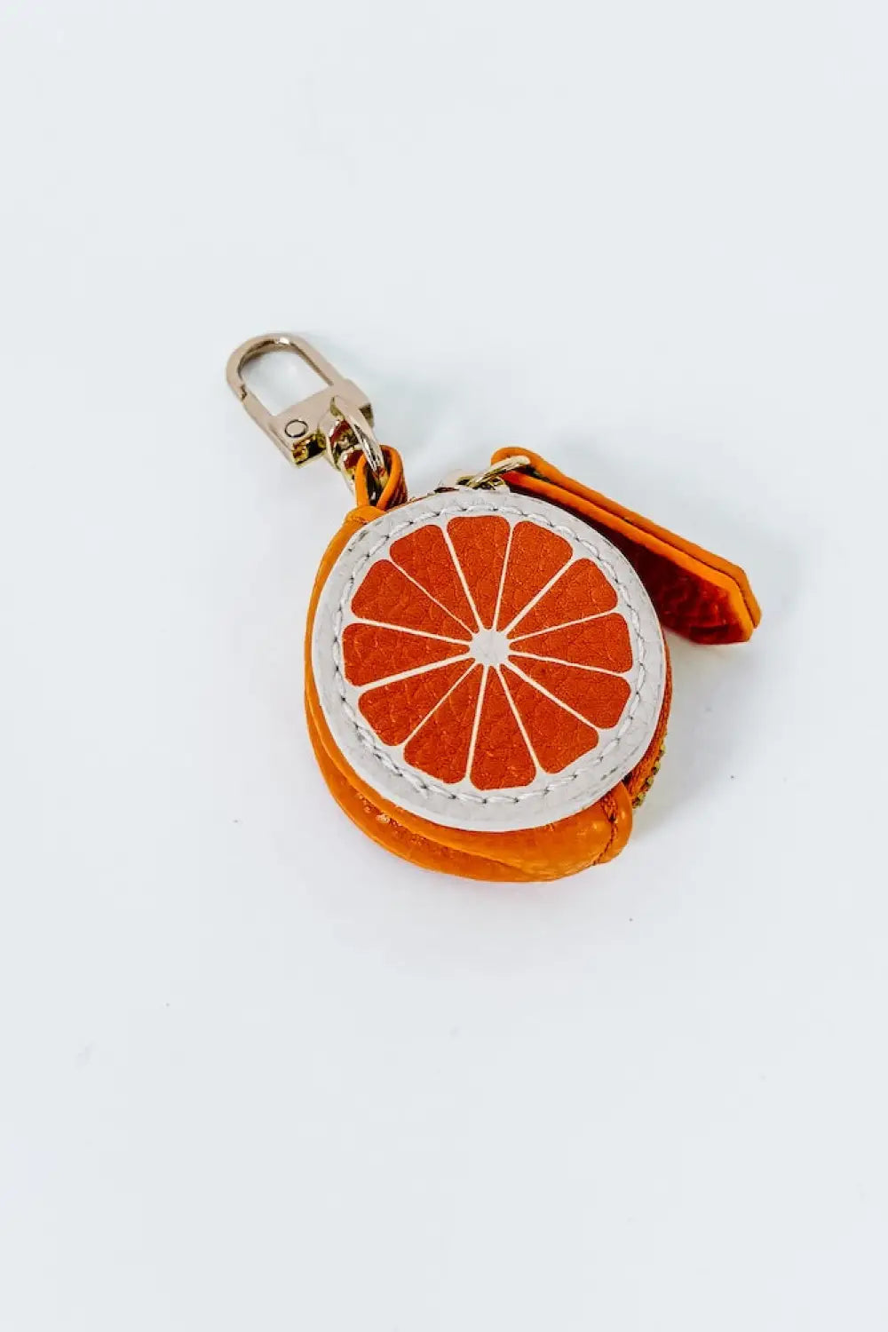 Cutie Fruit Bag Charm - Orange - Charms