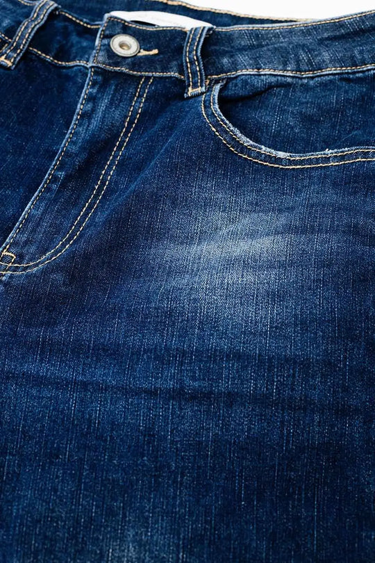 balloon style leg jeans in dark wash - Jeans