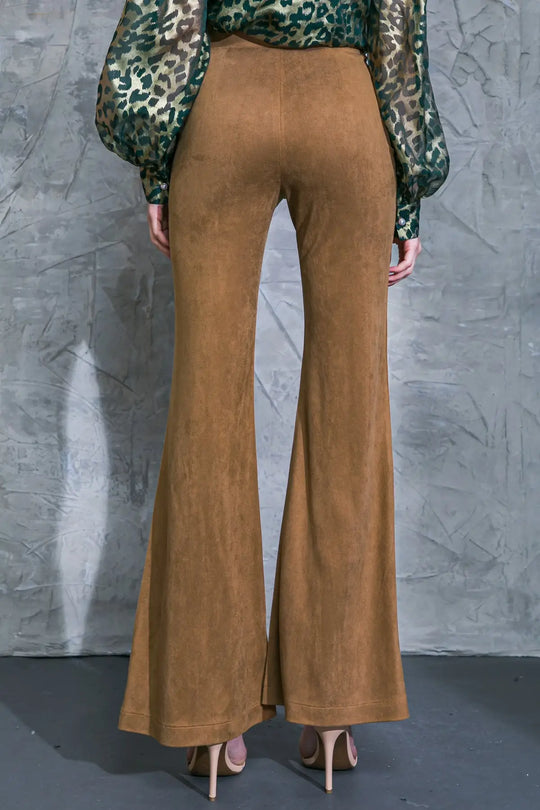BREEZY BEAUTY SUEDE PANTS - PANTS