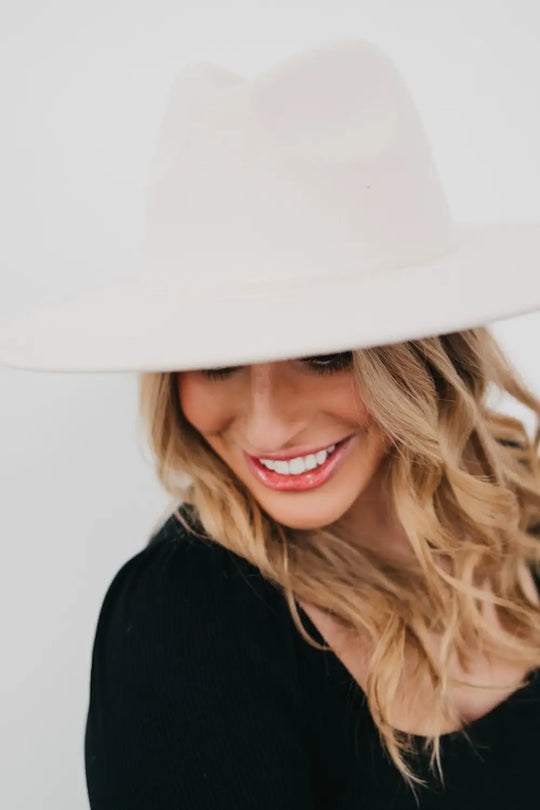 Barcelona Brim Hat - Oatmeal - Hat