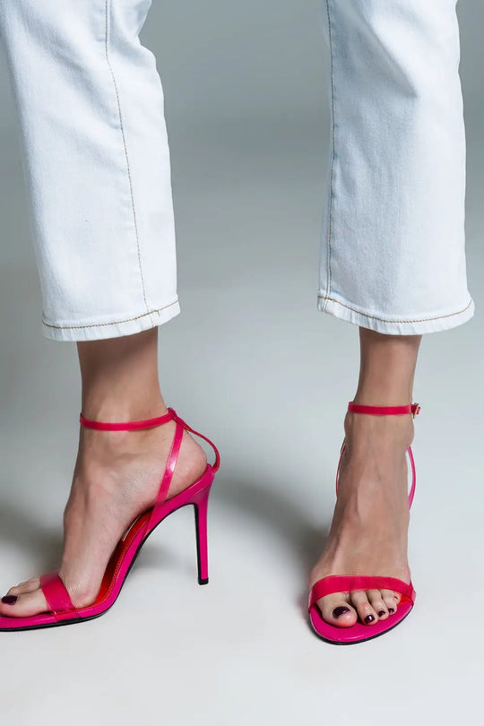 Basic Straight Leg Bleached Jeans - Jeans