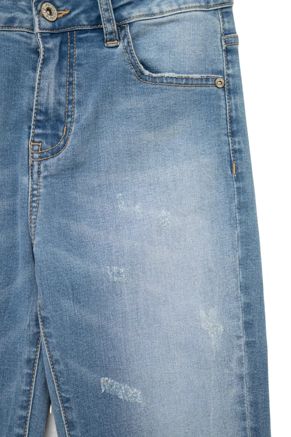 Basic Stretchy Skinny Jeans in Mid Wash - Jeans