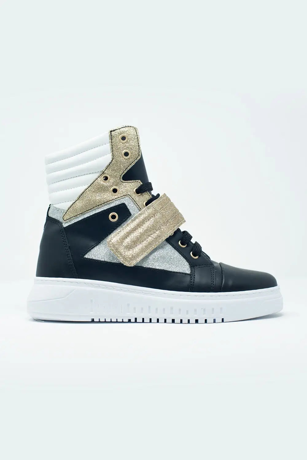 Baskets montantes Doré - Chaussures