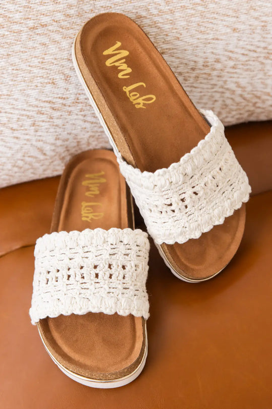 Beatty Sandals in White - 130 Sandals