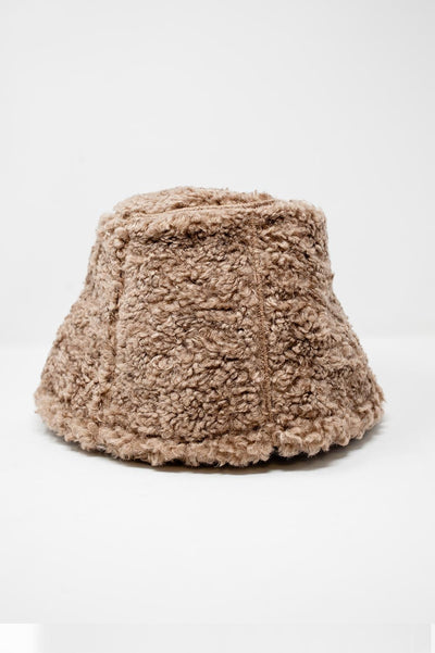 Q2 Beige bucket hat borg