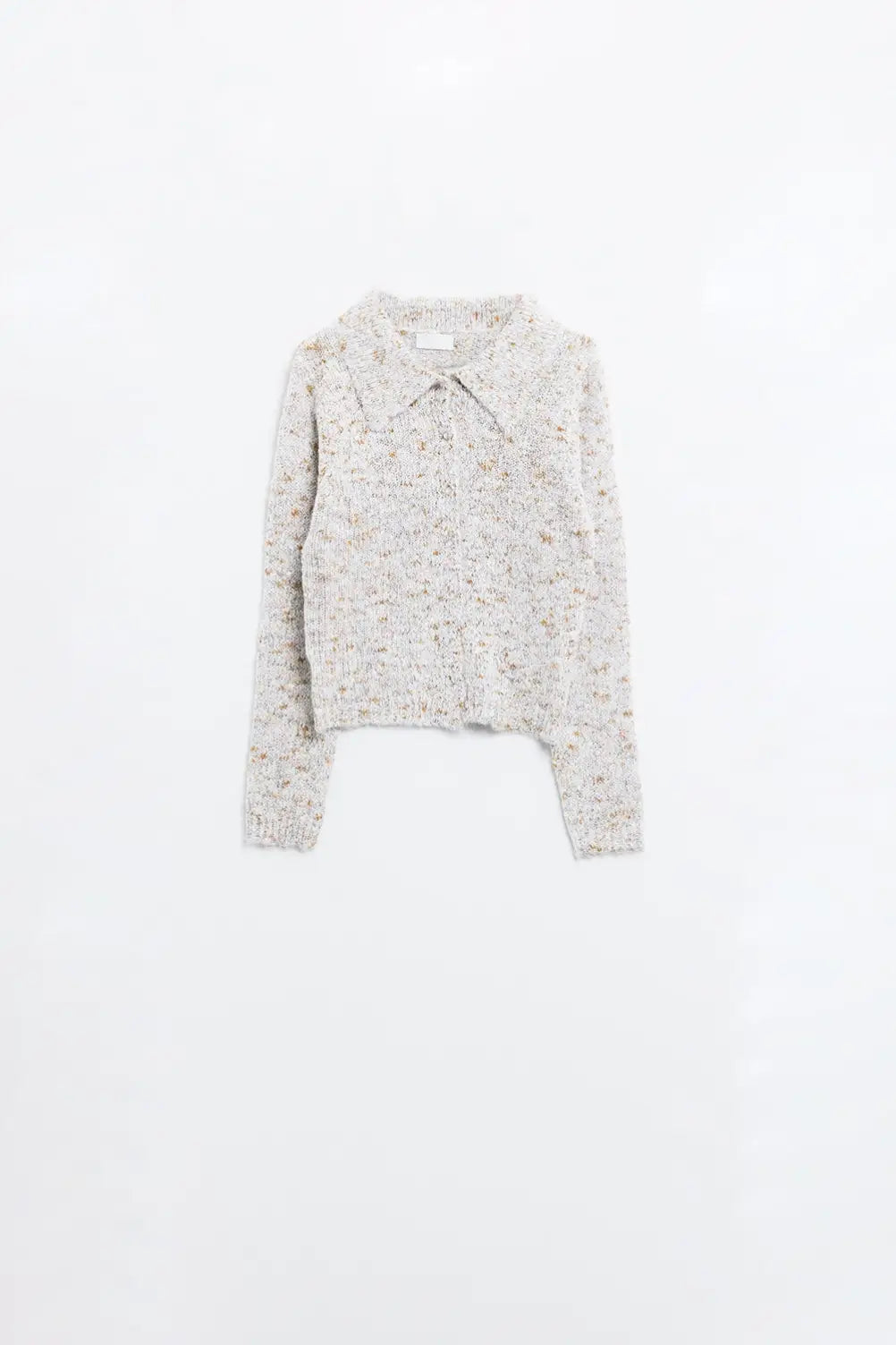 Beige Sweater Cardian - Sweaters