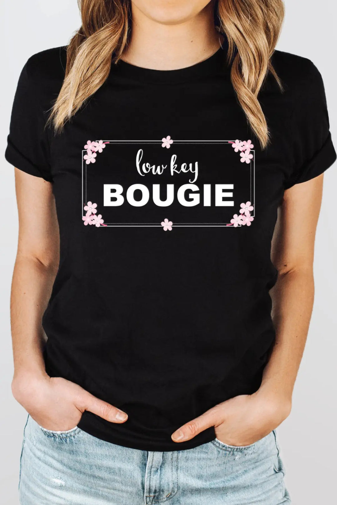 Low Key Bougie Tee - Tops