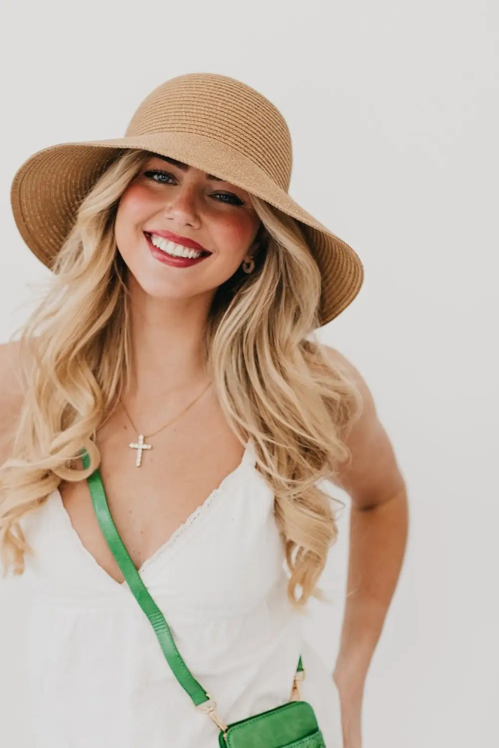 Berlin Bow Straw Sun Hat - Hat