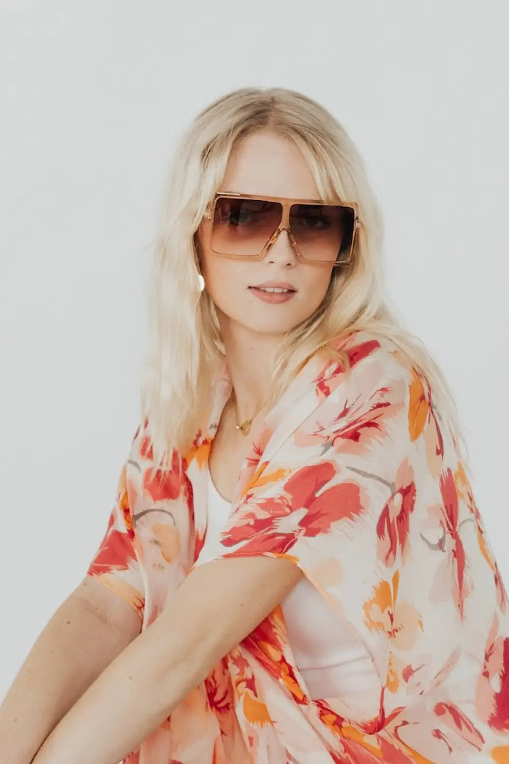 Beverly Oversized Sunglasses - Tortoise Ombre - Sunglasses