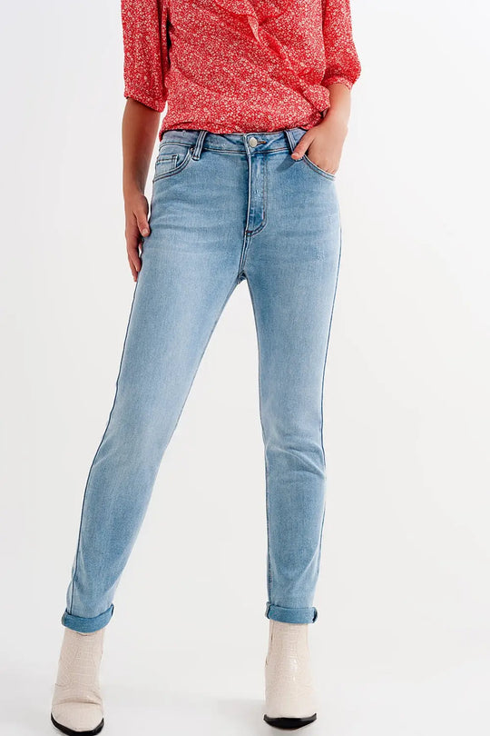 Bleach ripped jeans - Jeans