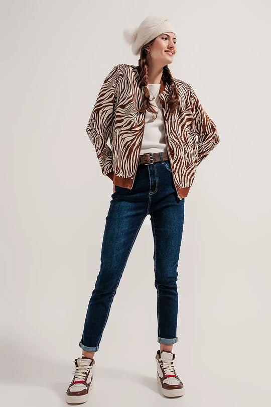 Blend cotton straight leg jeans in mid blue - Jeans