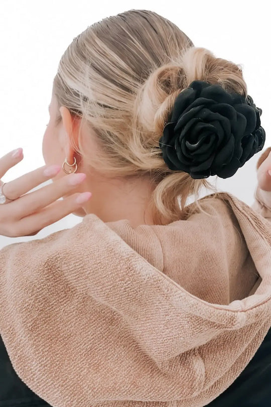 Blooming Rose Hair Claw Clip - Hair Clip