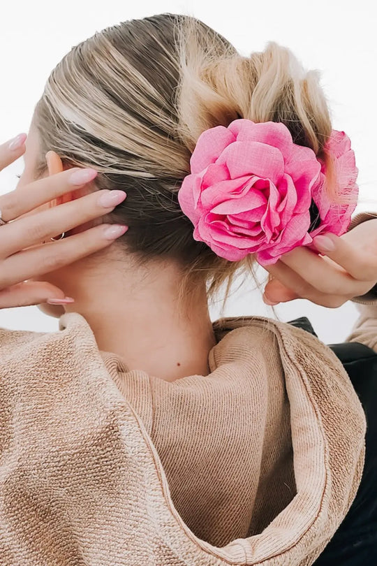 Blooming Rose Hair Claw Clip - Hair Clip