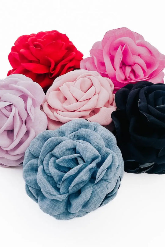 Blooming Rose Hair Claw Clip - Hair Clip