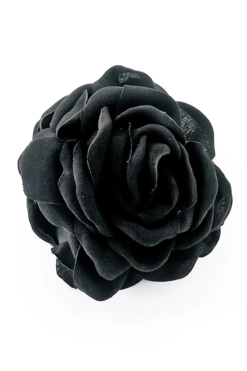 Blooming Rose Hair Claw Clip - Black - Hair Clip