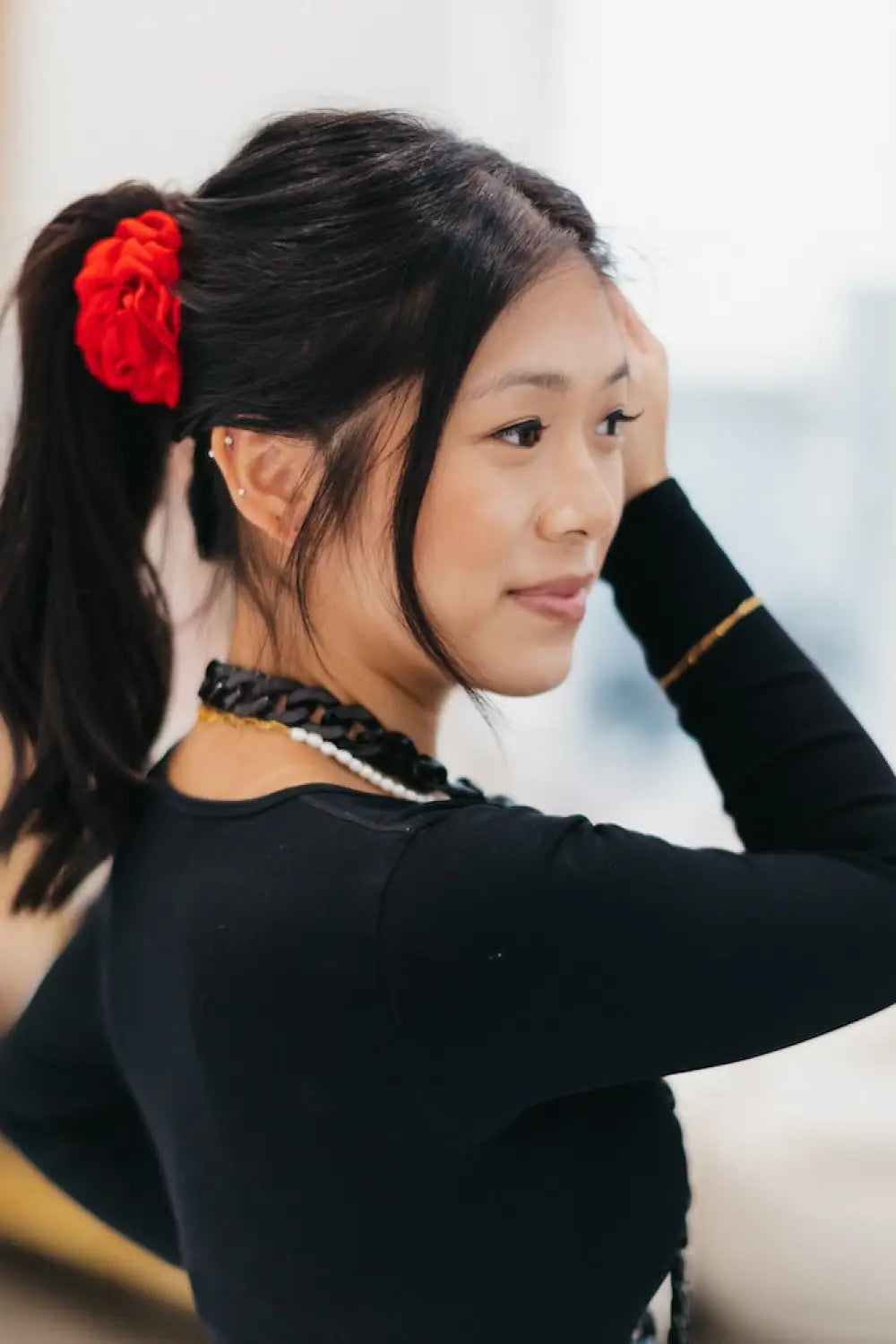 Blooming Rose Hair Claw Clip - Hair Clip