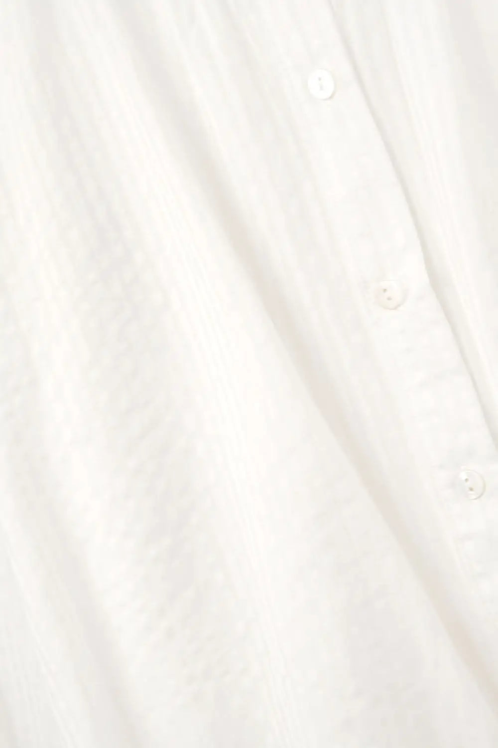 Blouse à Rayures à Manches Ballon en Blanc - One Size / blanc - Tee-Shirt