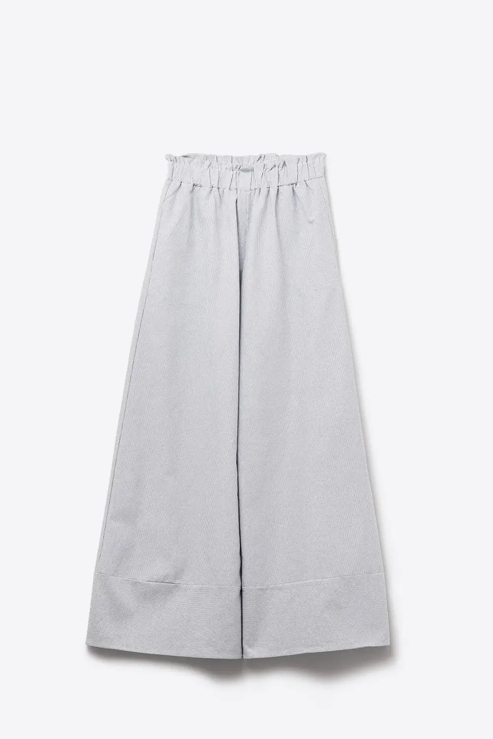 Q2 blue striped pants with extra wide leg