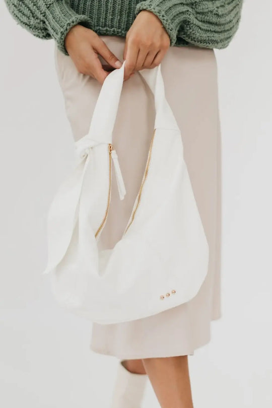 Bobbie Bow Hobo Shoulder Bag - Handbags
