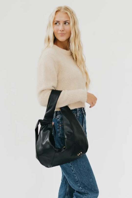 Bobbie Bow Hobo Shoulder Bag - Handbags