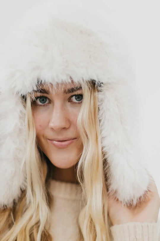Bonnie Bomber Faux Fur Winter Hat - Hat