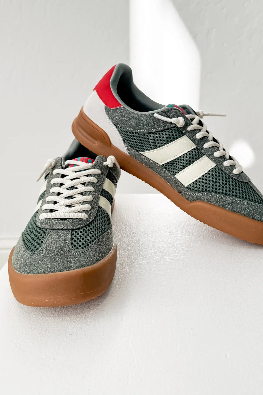 Brita Sneaker in Green - 120 Sneakers