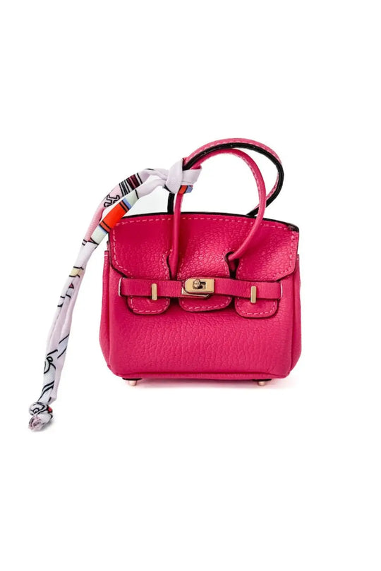 Britten Bag Charm - Dark Pink - Charms