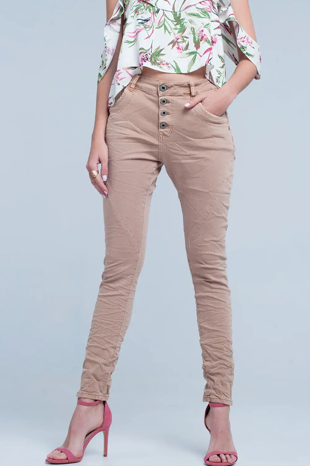 Brown crush jeans - Jeans