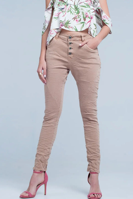 Brown crush jeans - Jeans