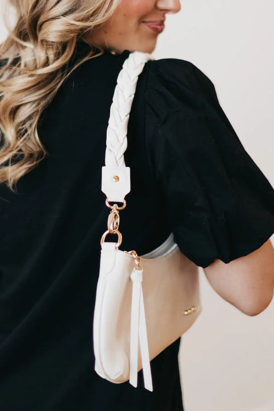 Brynlee Braided Vegan Leather Crossbody &amp; Shoulder Bag - Handbags