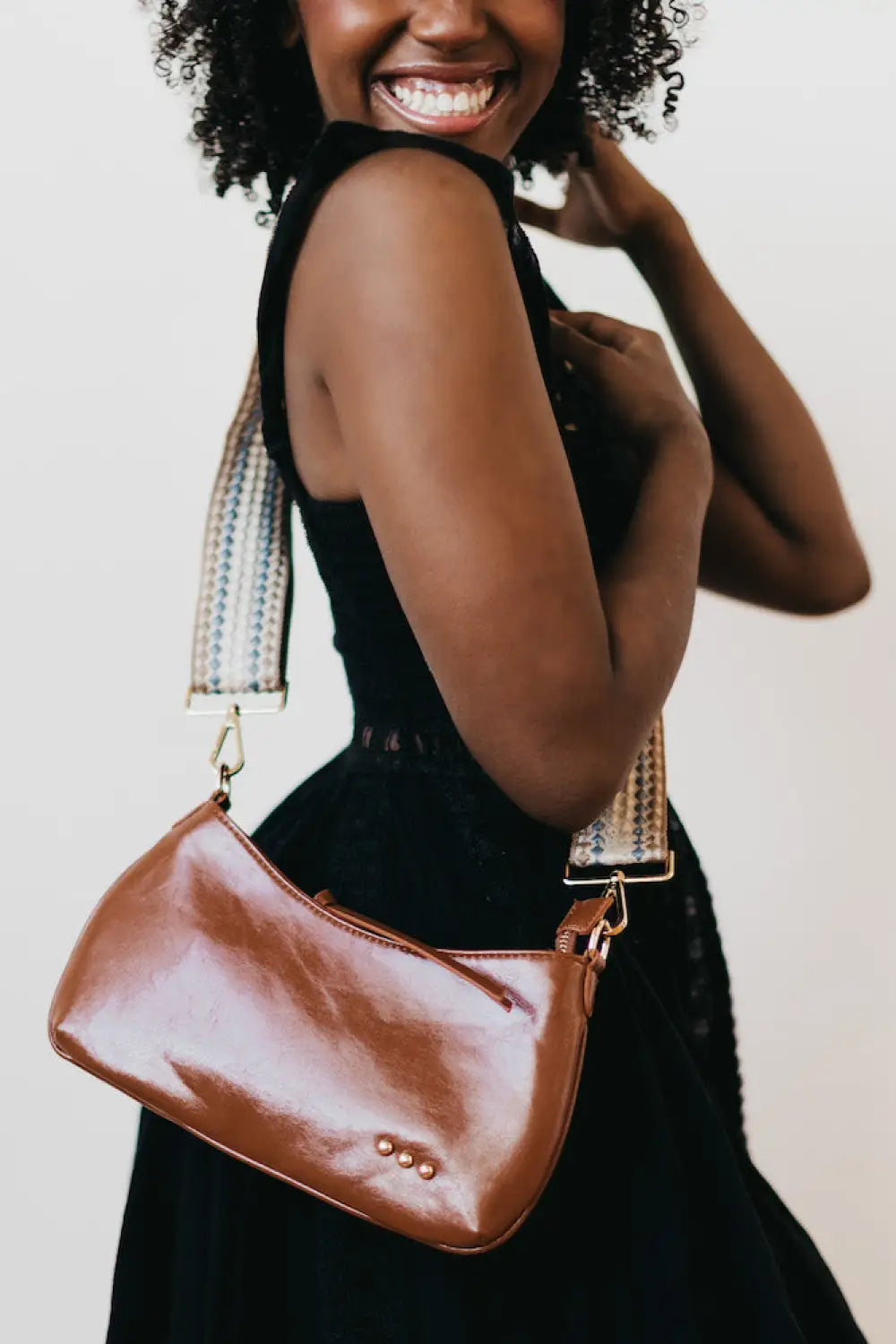 Brynlee Braided Vegan Leather Crossbody &amp; Shoulder Bag - Handbags