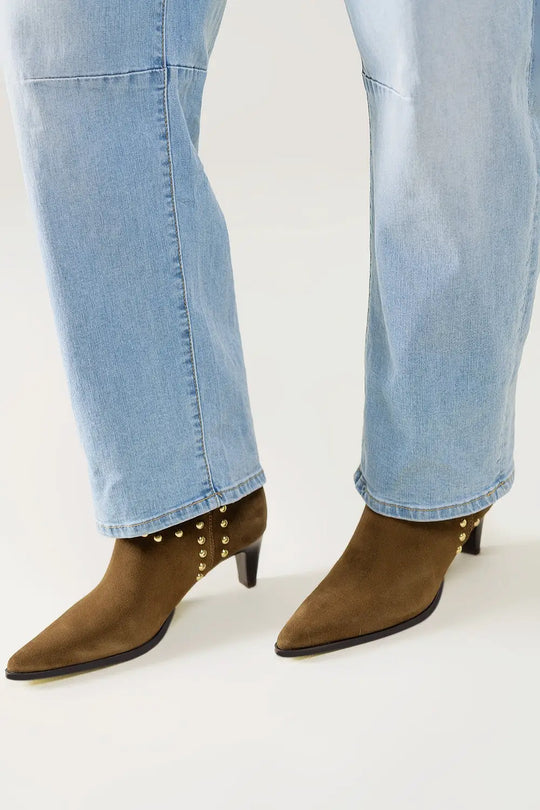 Bubble Wide Leg Jeans in light wash - Jeans