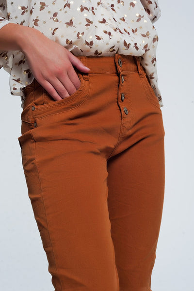 Caldera jeans with button closure