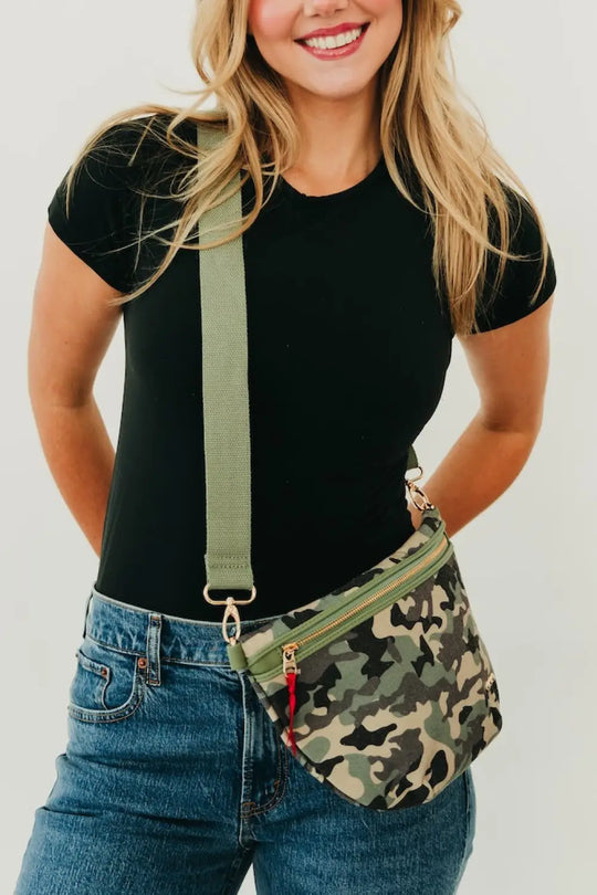 Callahan Canvas Printed Bum Bag - Bum Bag