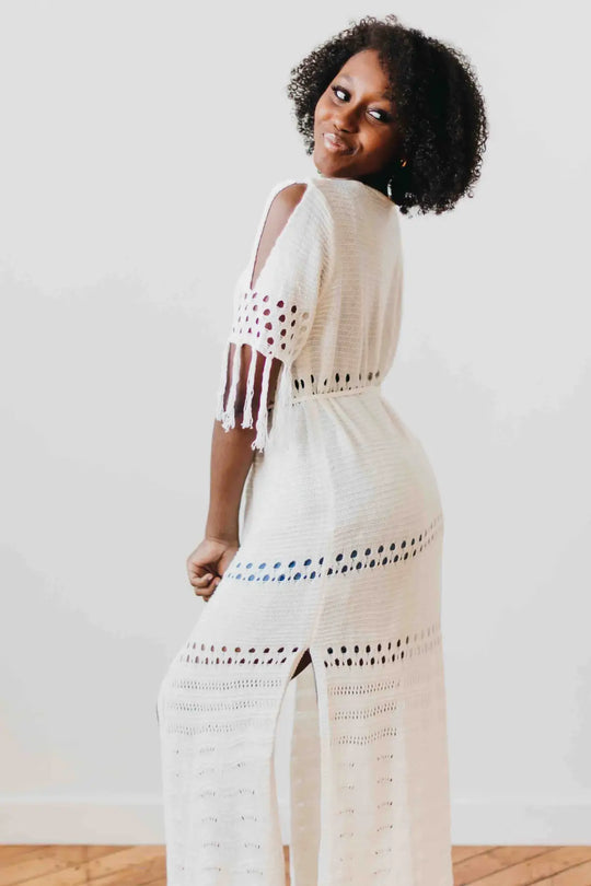 Camila Crochet Kimono - Kimono
