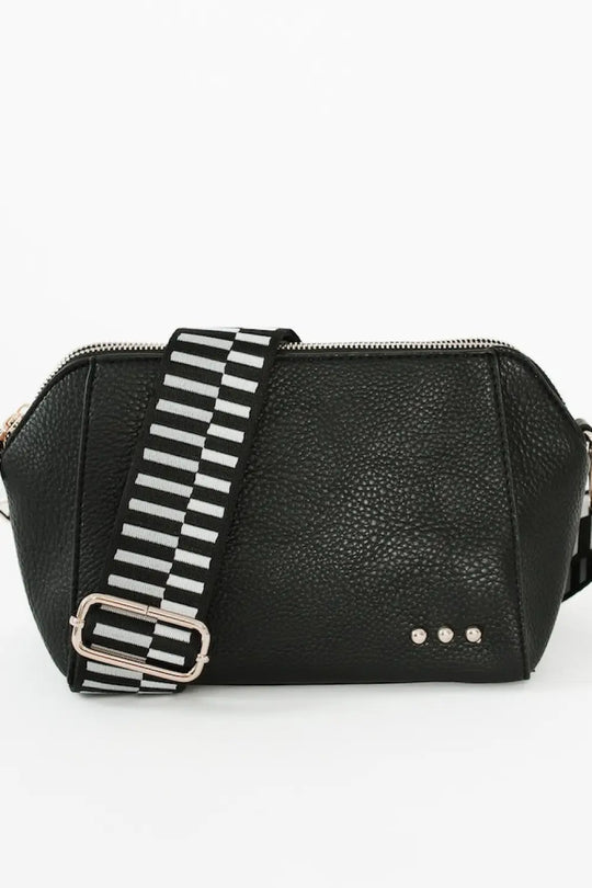 Cassie Crossbody Bag - Black - Crossbody Bag