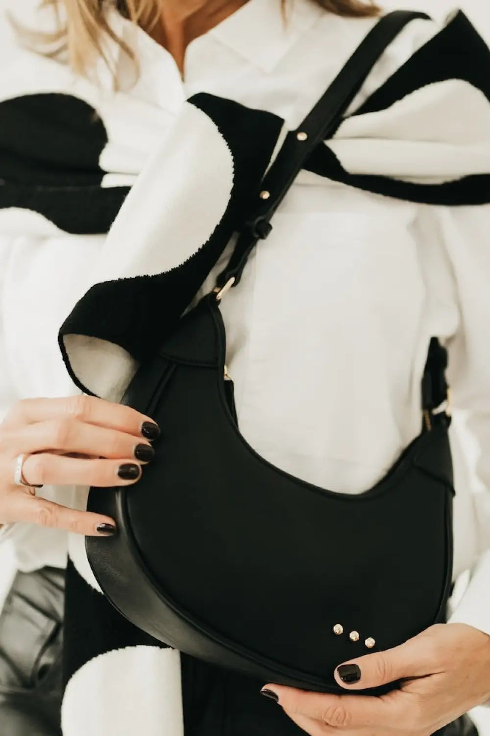 Celeste Crescent Shoulder Bag - Shoulder Bag