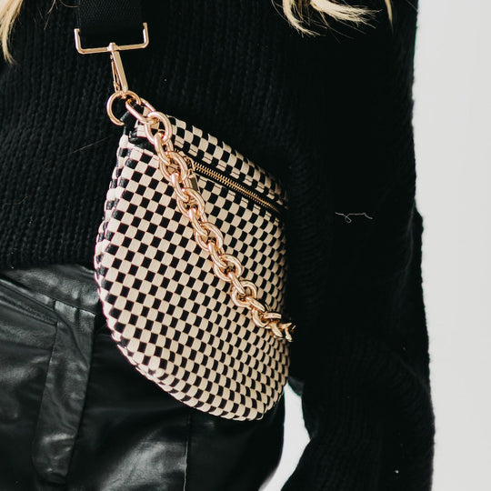 Bold Metal Chain Shoulder Strap - MELISSA JEAN