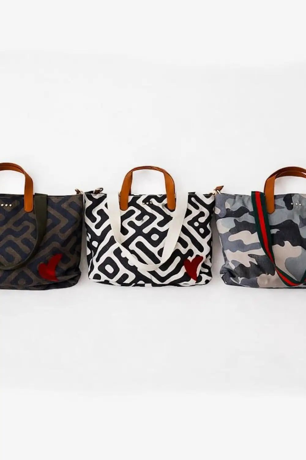 Chelsie Canvas Printed Tote - Tote Bag