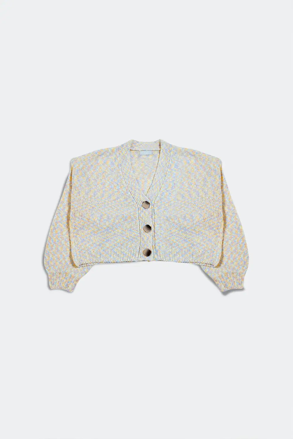 Chenille knit cardi in beige - One Size / Beige - Sweaters